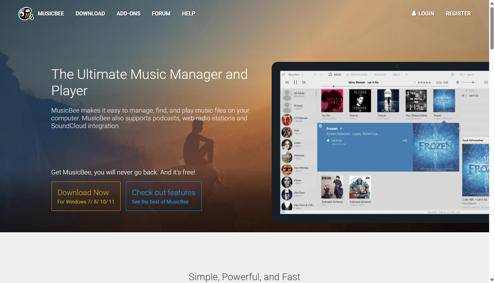MusicBee screenshot