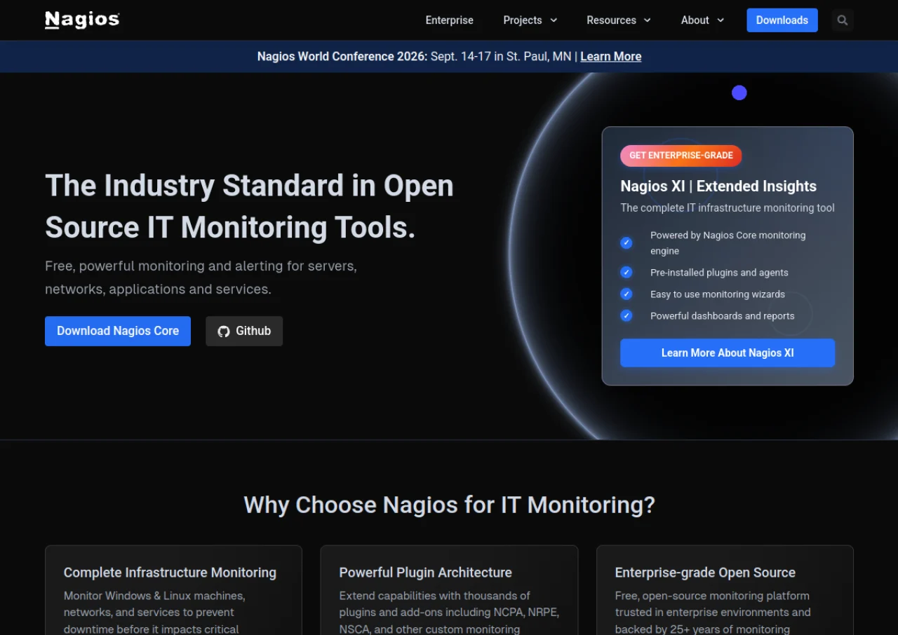 Nagios screenshot