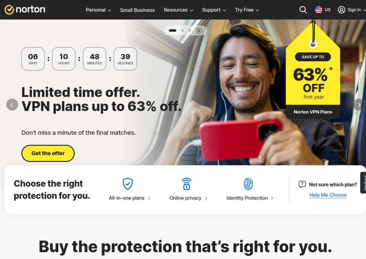 Norton screenshot