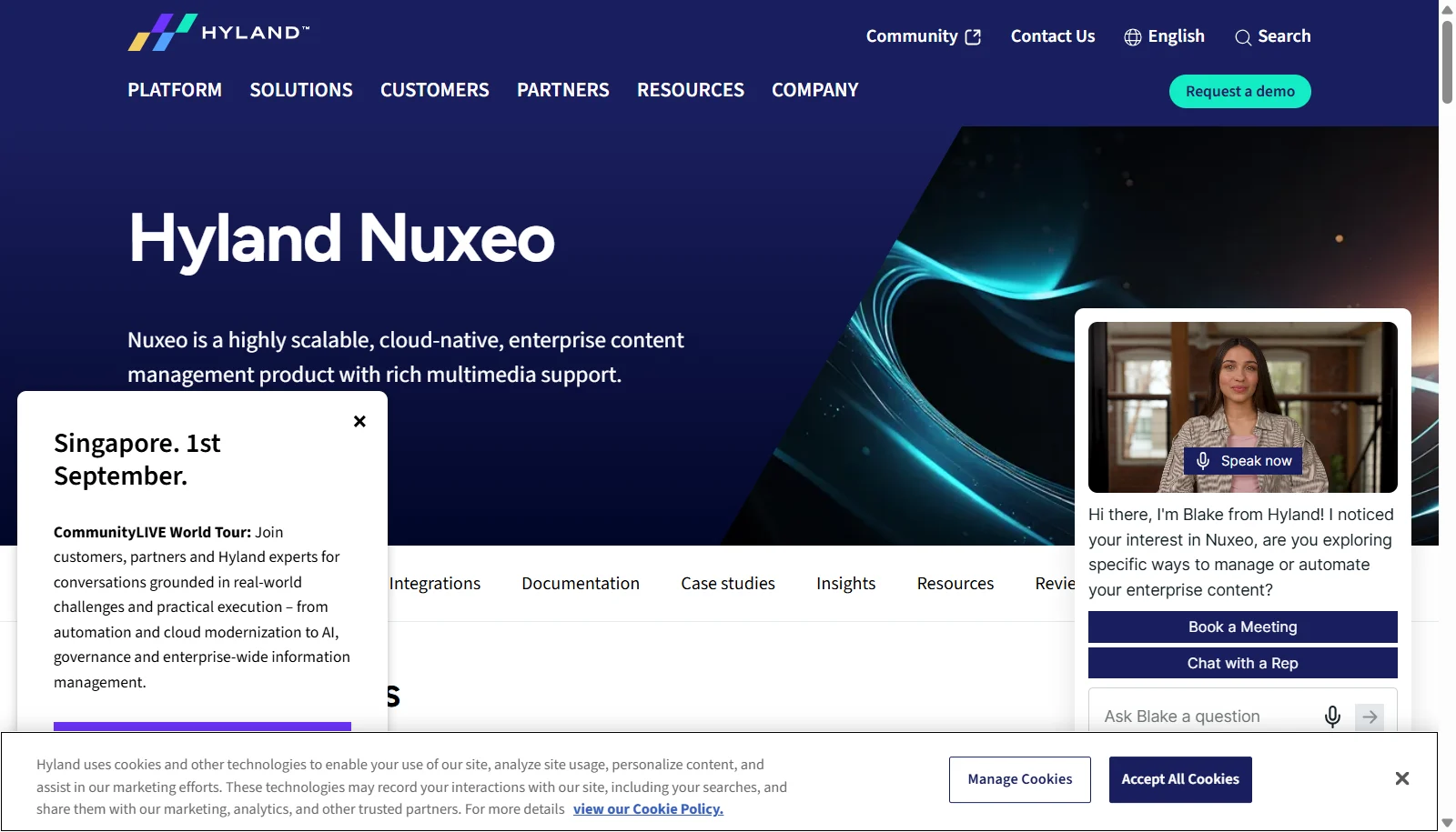 Nuxeo (Hyland) screenshot