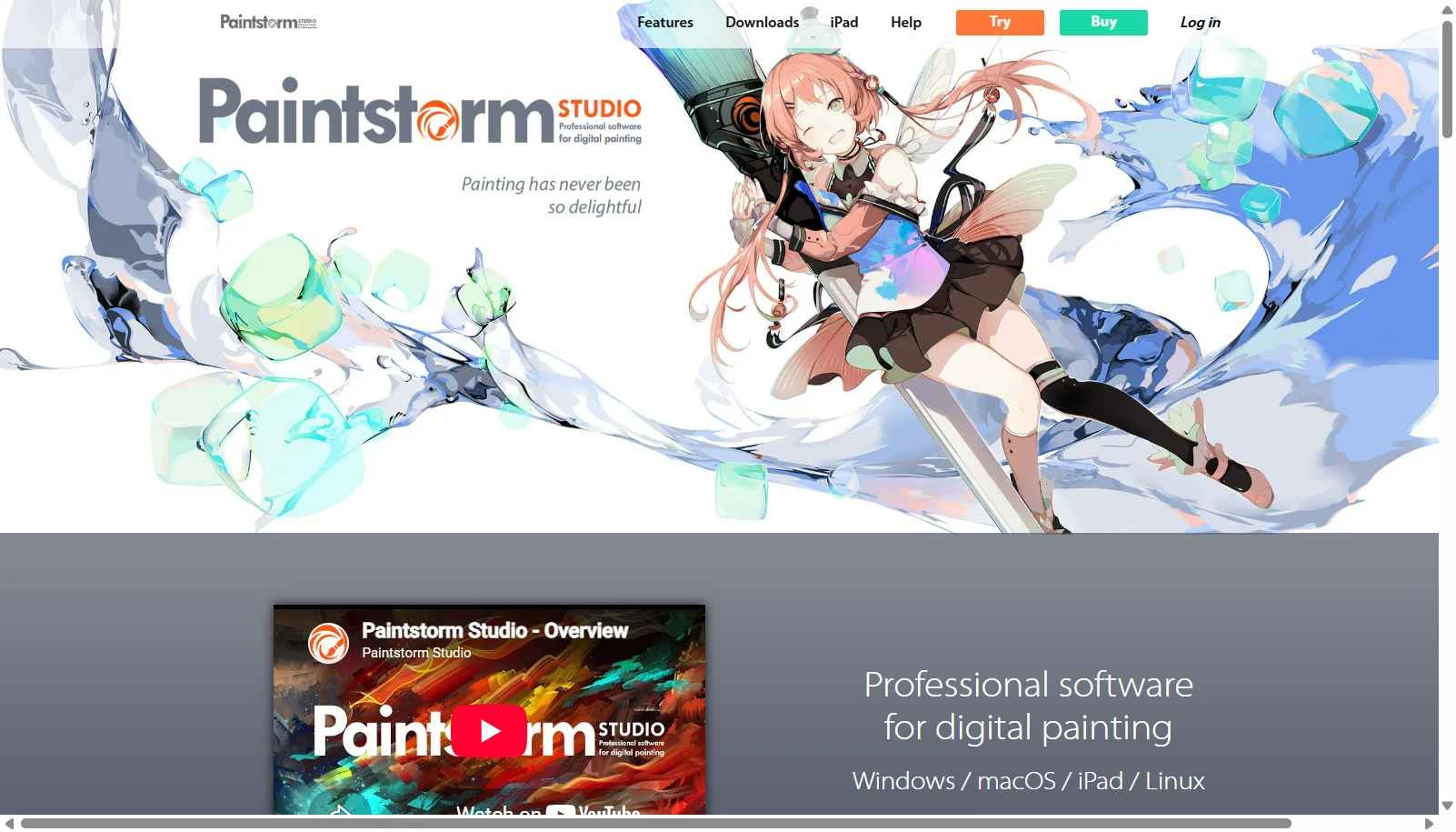 Paintstorm Studio screenshot