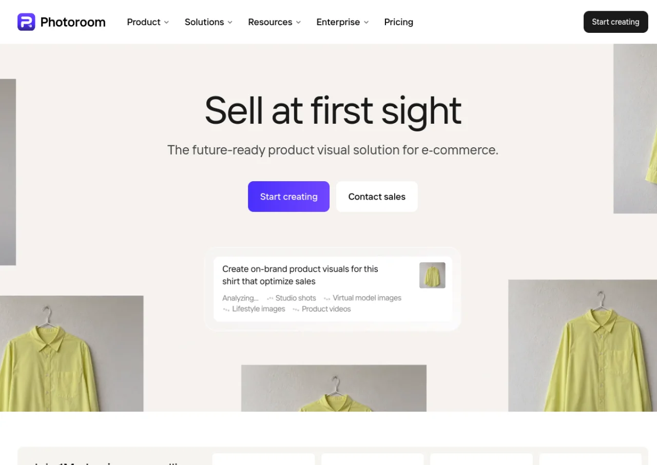 Photoroom screenshot