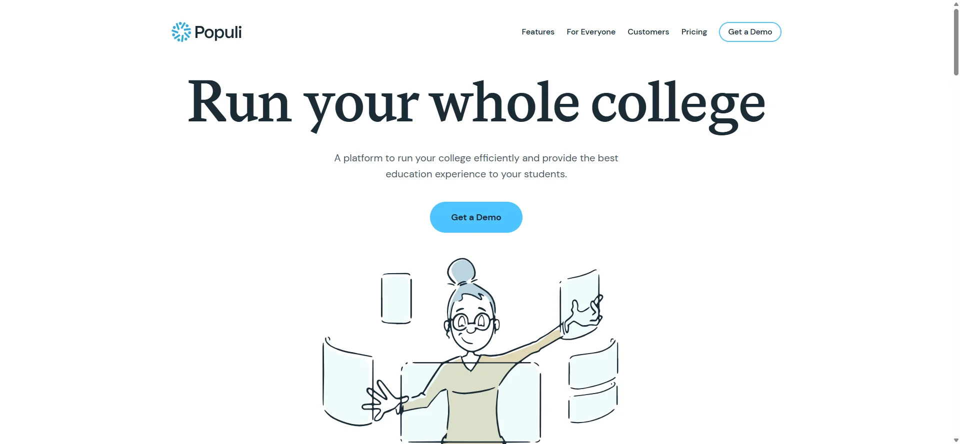 Populi screenshot
