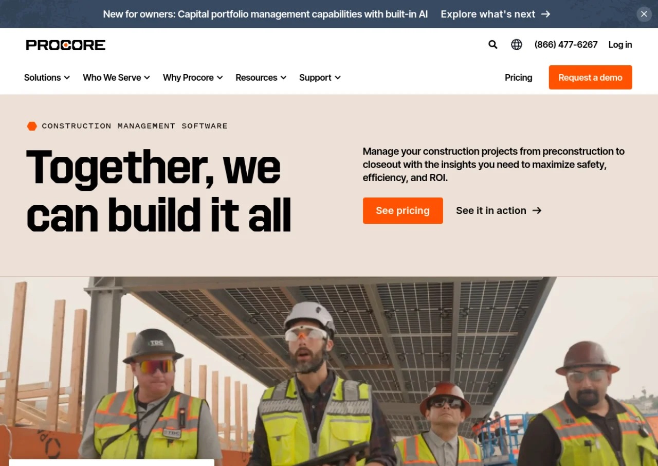 Procore screenshot