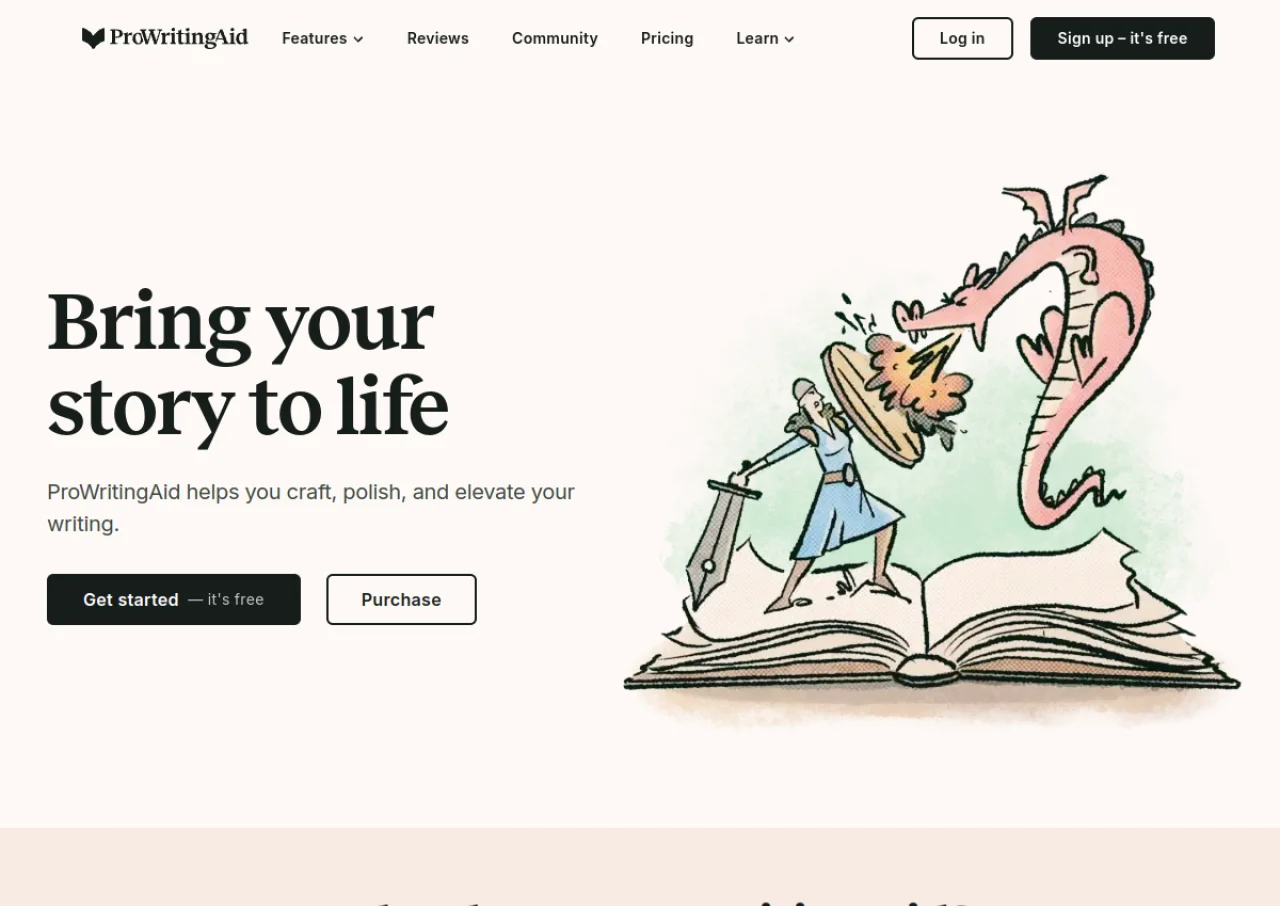 ProWritingAid screenshot
