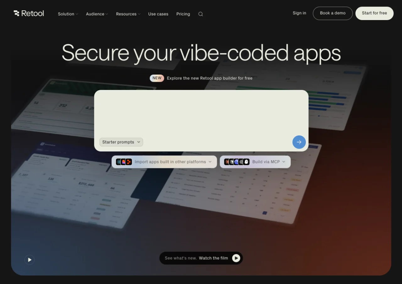 Retool screenshot