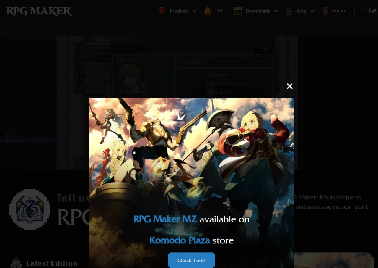 RPG Maker screenshot