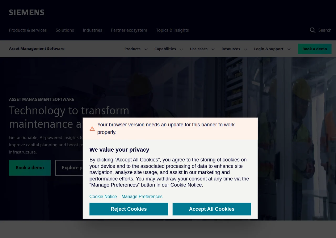 SchoolDude (Brightly) screenshot