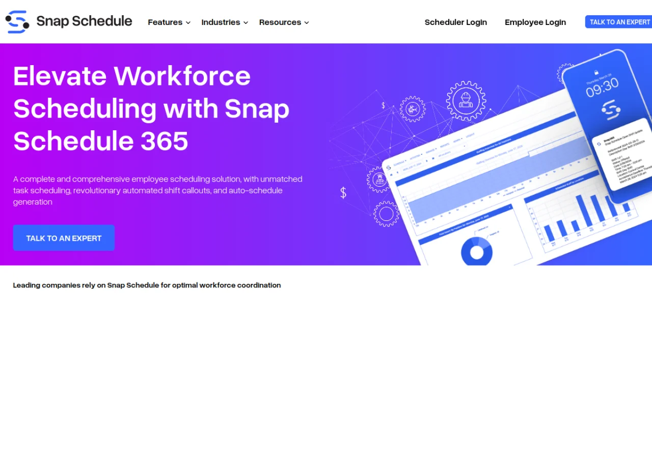 Snap Schedule screenshot