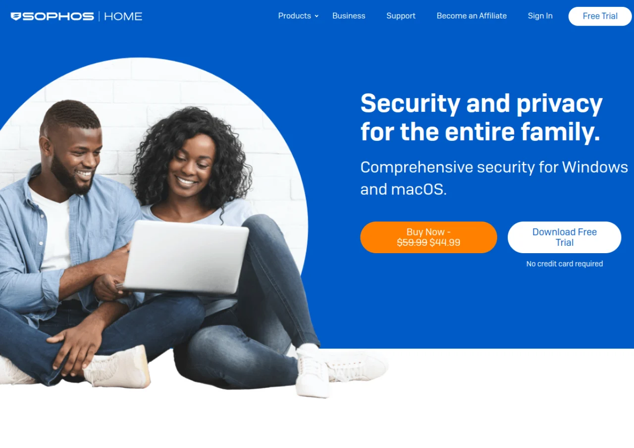 Sophos Home screenshot