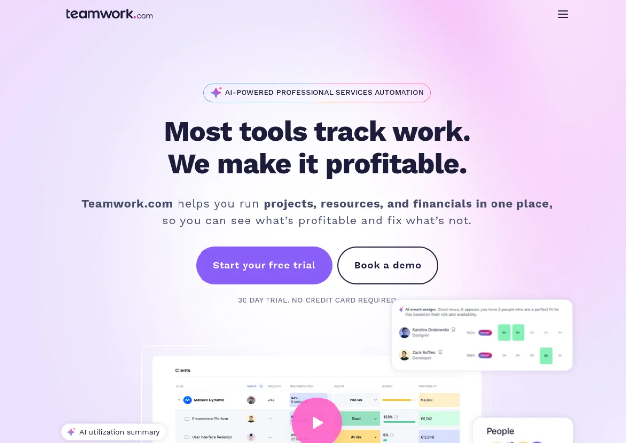 Teamwork screenshot