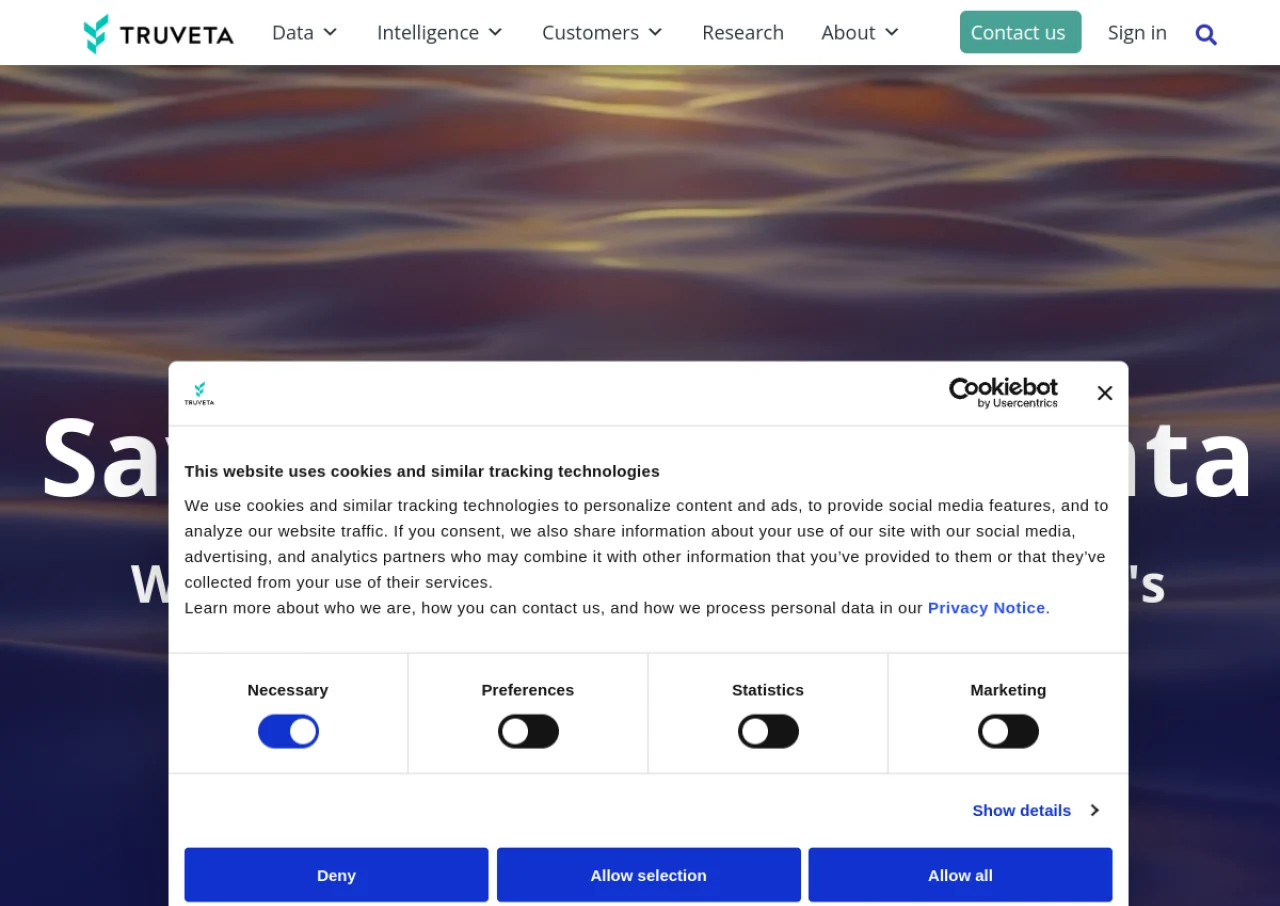 Truveta screenshot