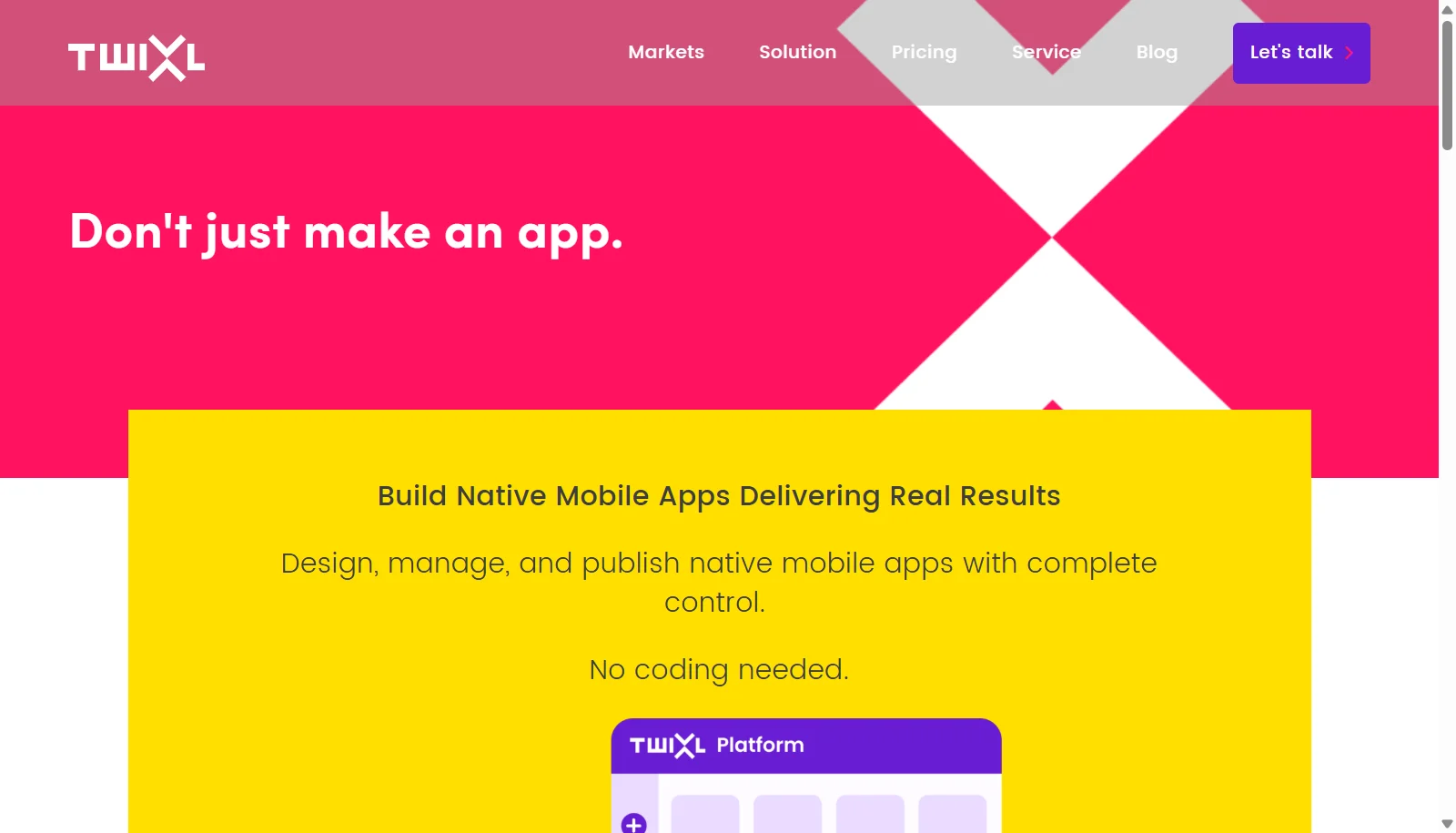 Twixl screenshot