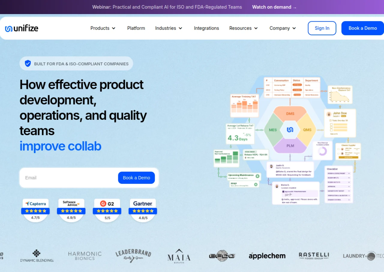 unifize screenshot