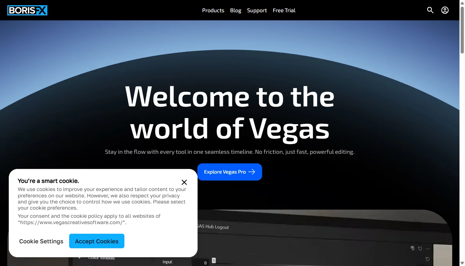 Vegas Pro screenshot