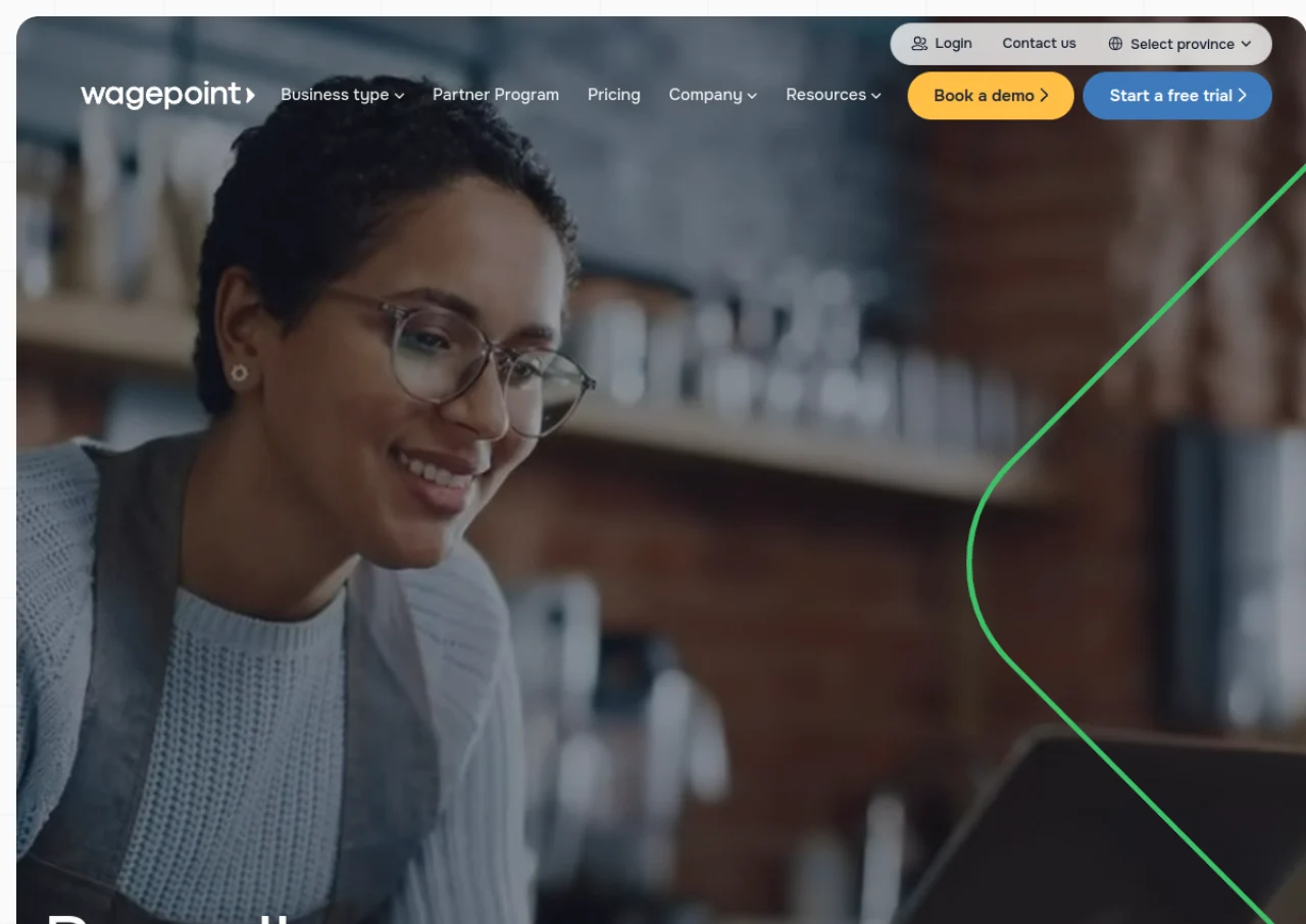 Wagepoint screenshot