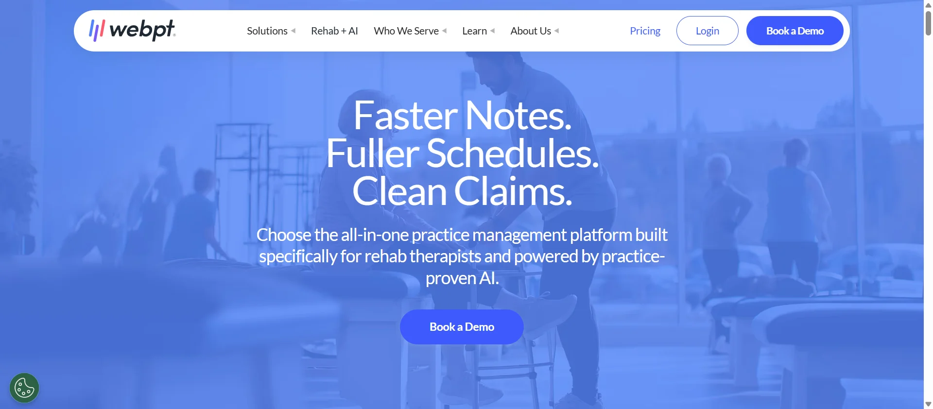 WebPT screenshot
