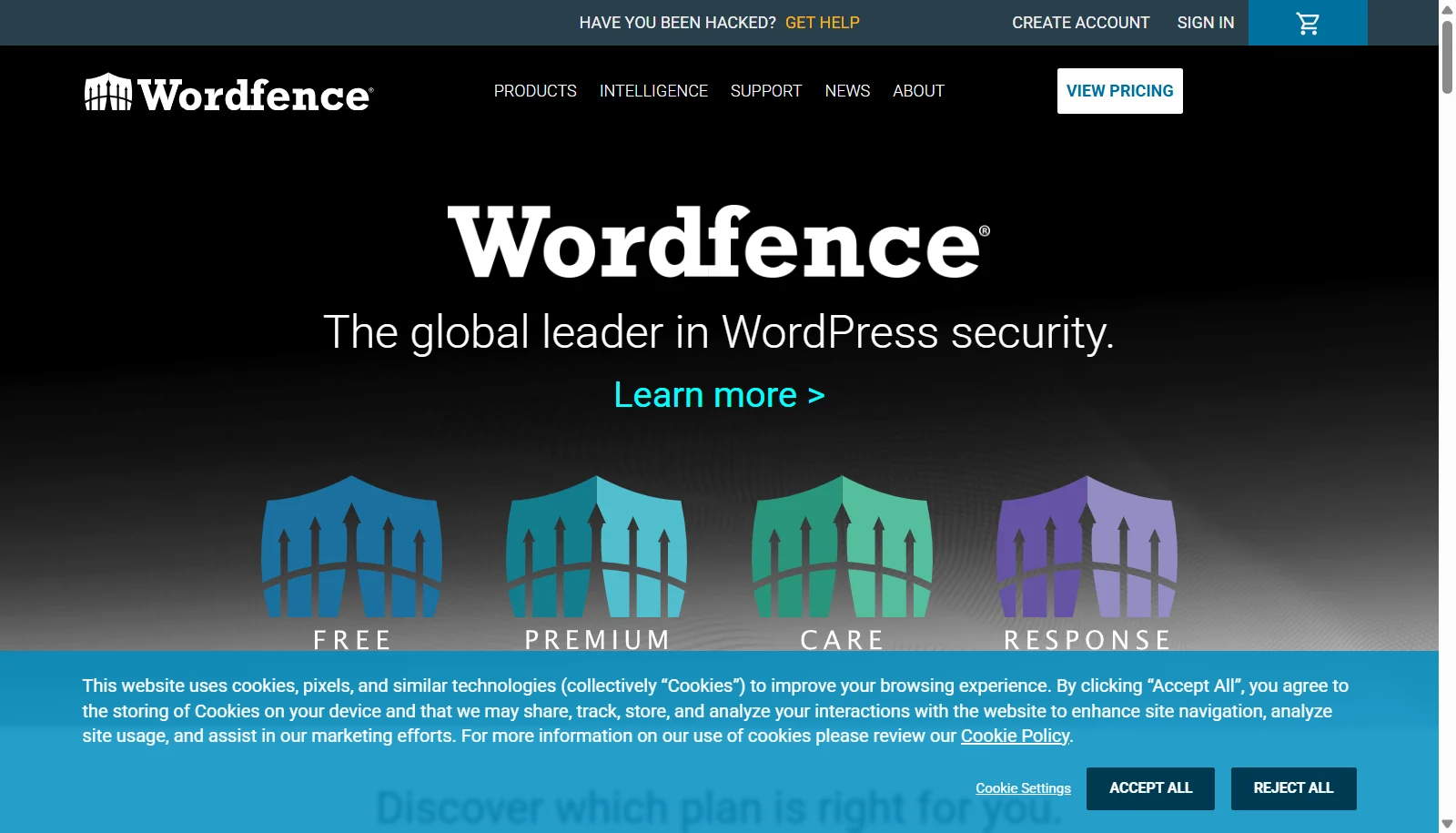 Wordfence screenshot