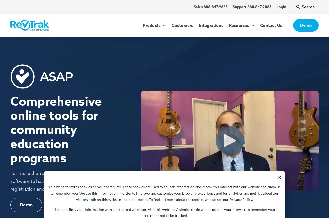 ASAP Registration screenshot