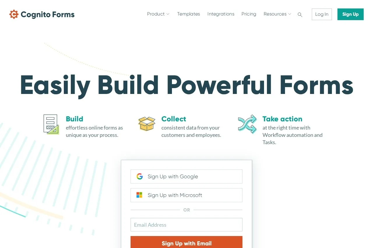 Cognito Forms screenshot