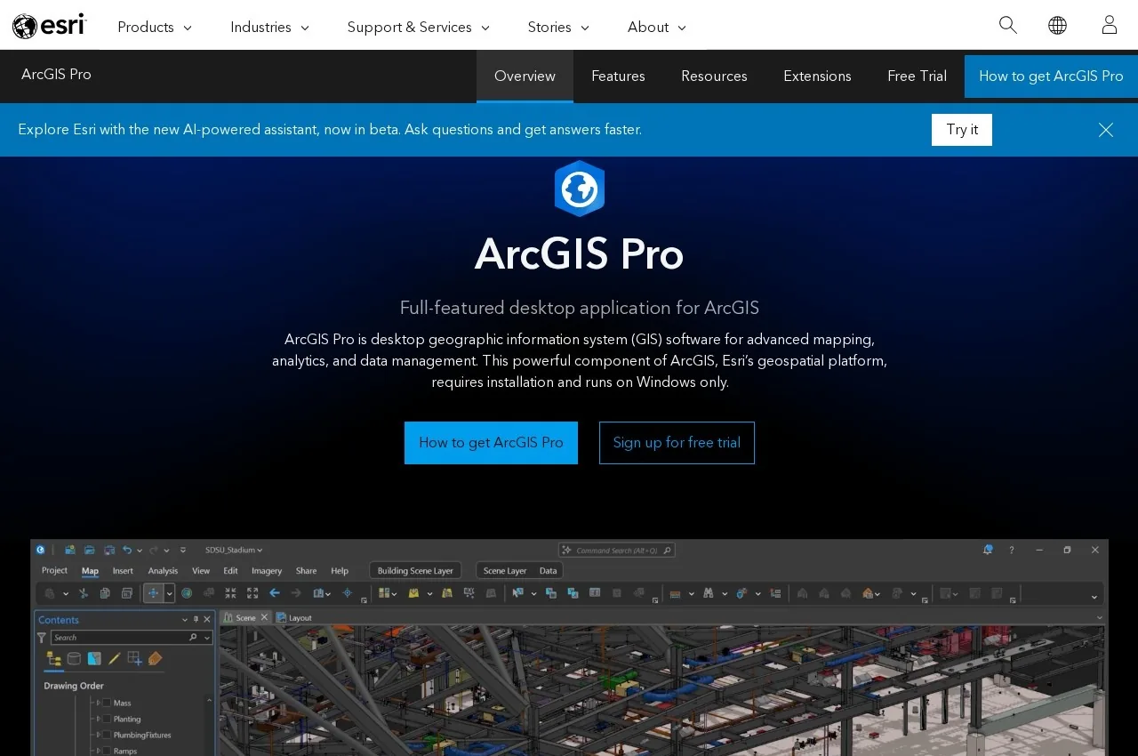Esri ArcGIS Pro screenshot