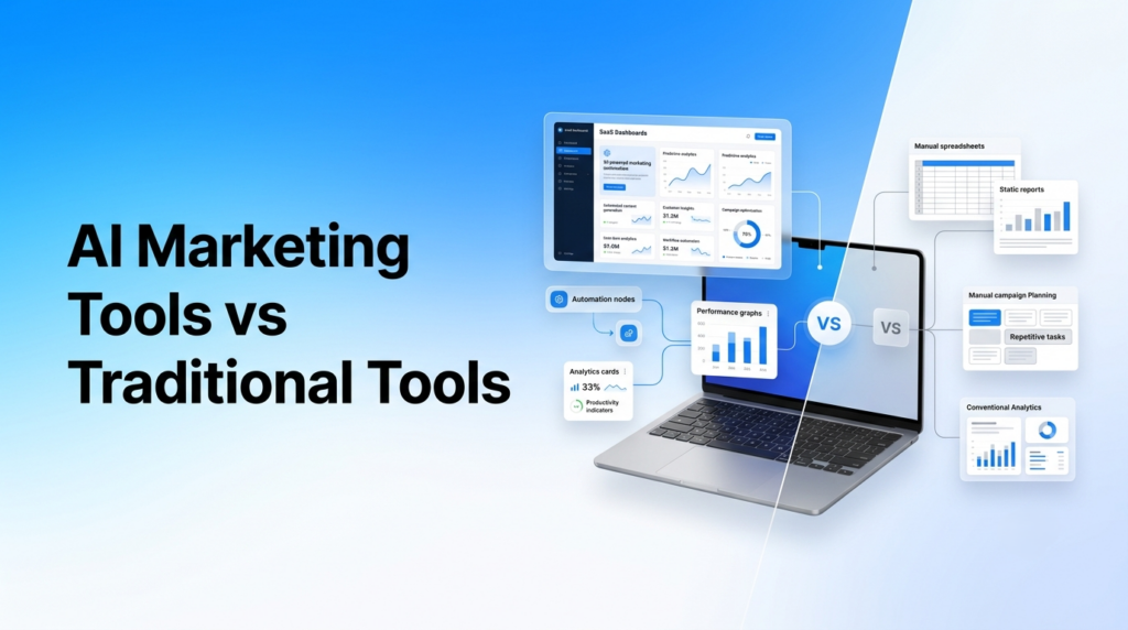 AI Marketing Tools vs Traditional Tools: What Should You Choose?