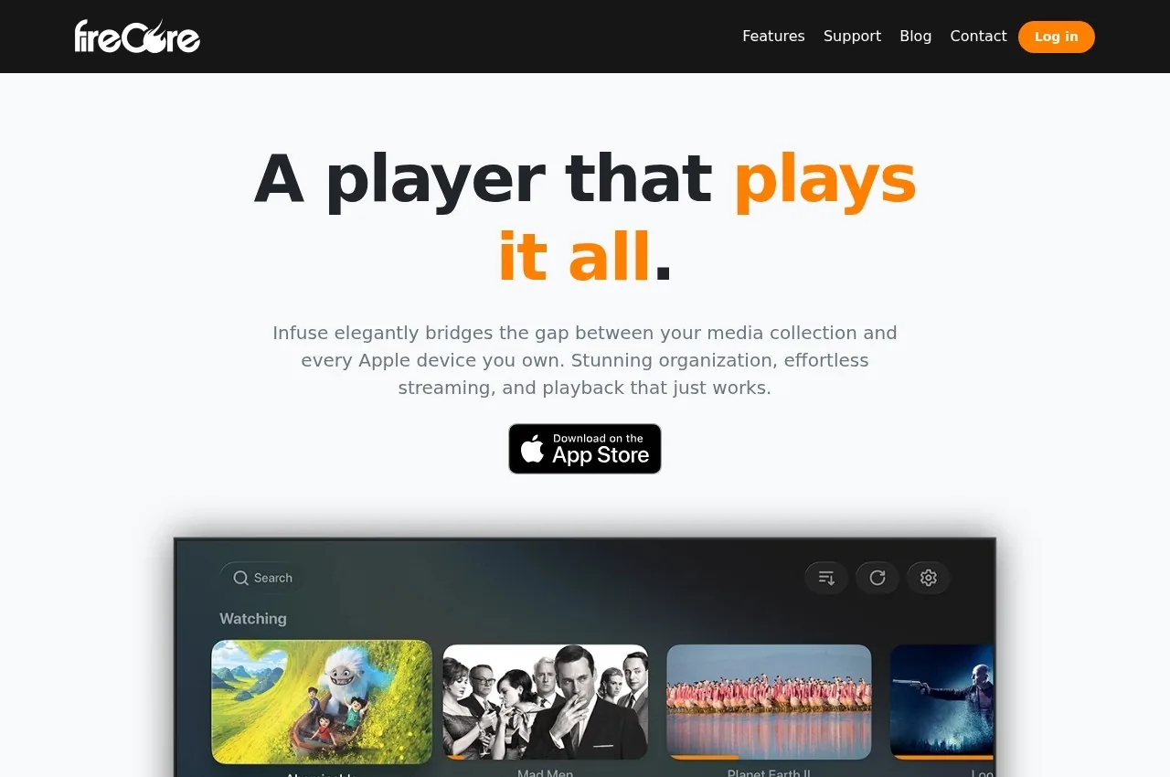 Infuse screenshot
