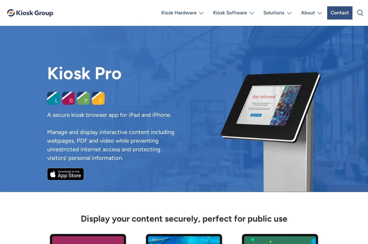 Kiosk Pro screenshot