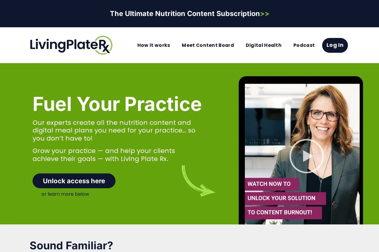 Living Plate Rx screenshot