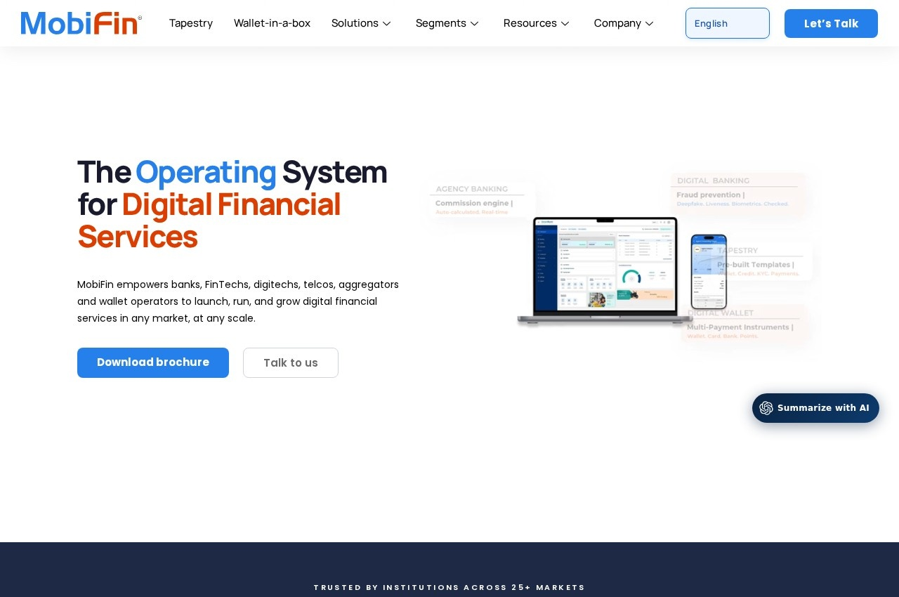 MobiFin screenshot