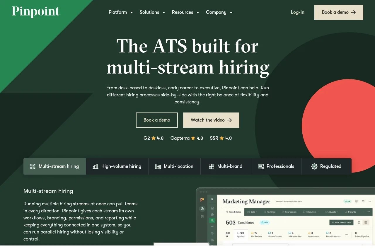 Pinpoint screenshot