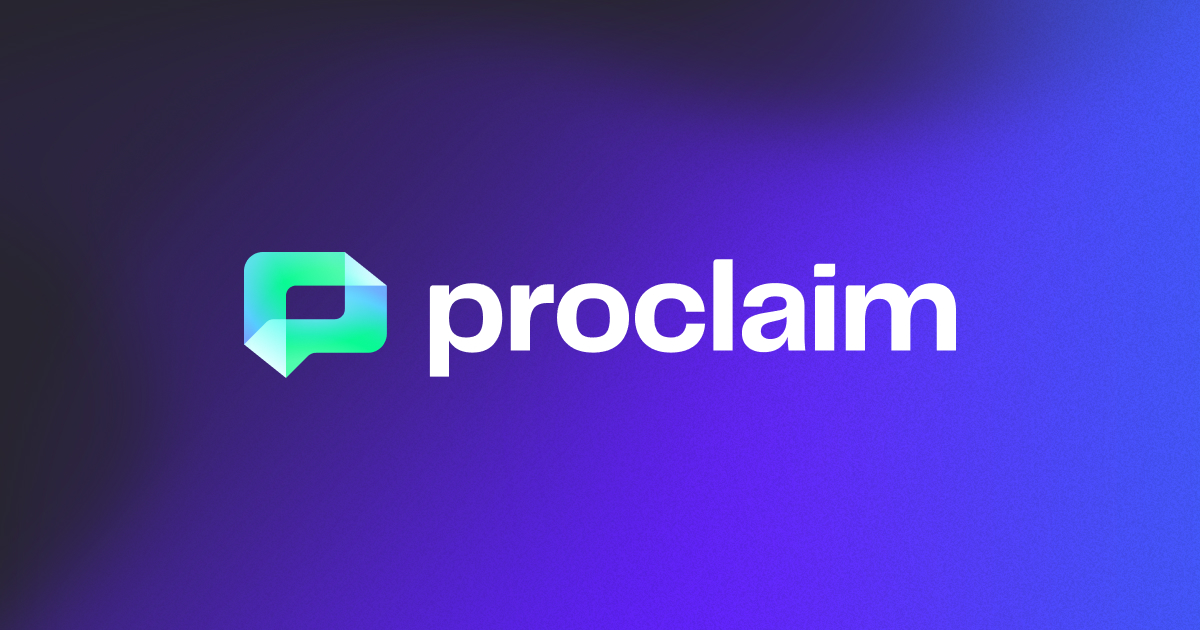 Proclaim logo