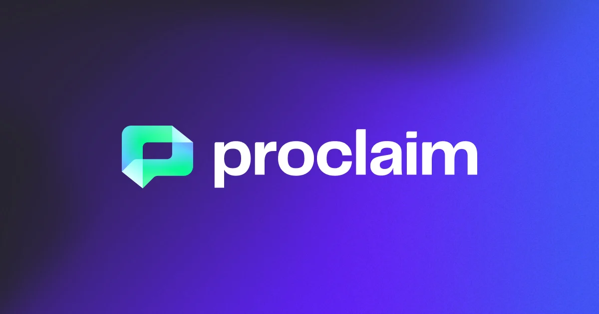 Proclaim logo