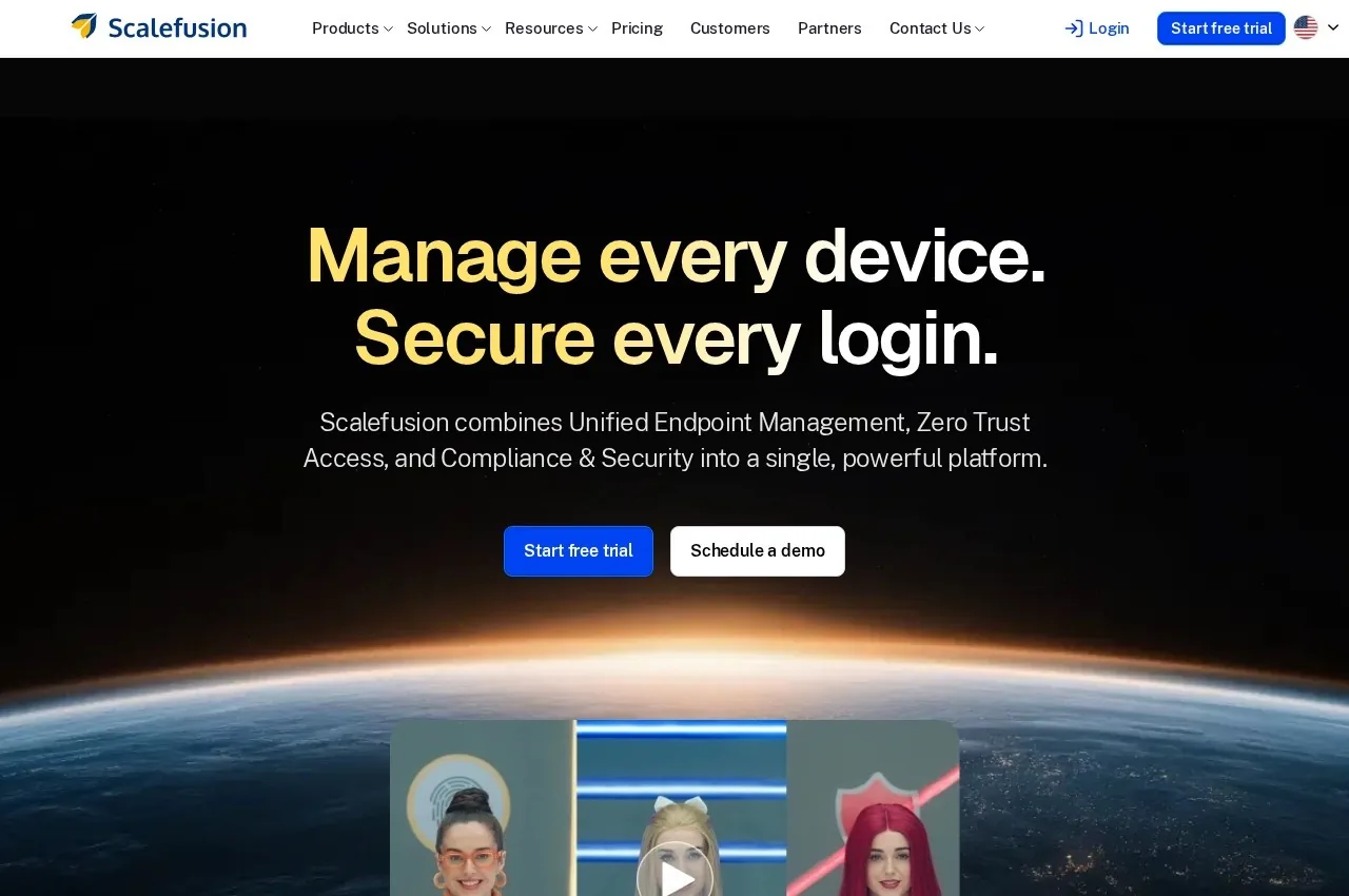 Scalefusion Kiosk screenshot