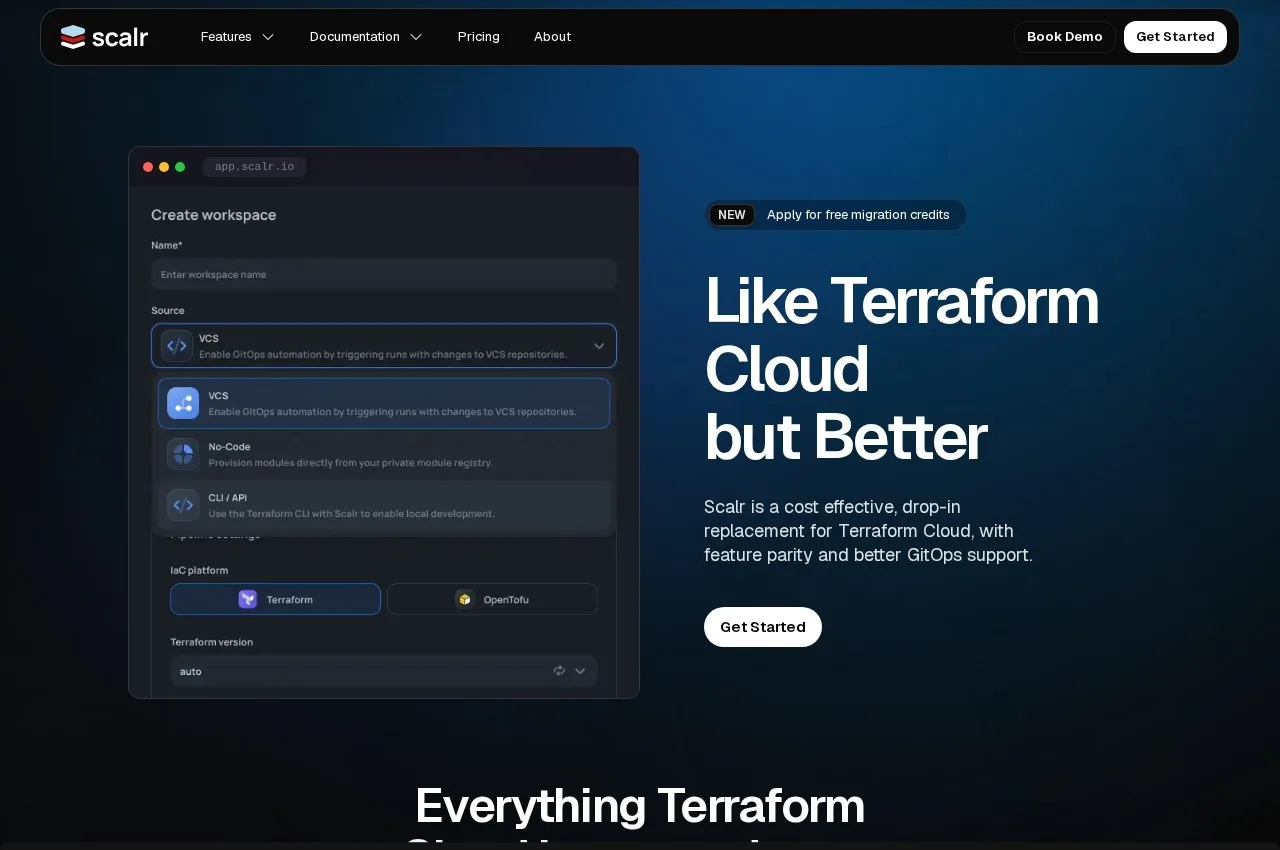 Scalr screenshot