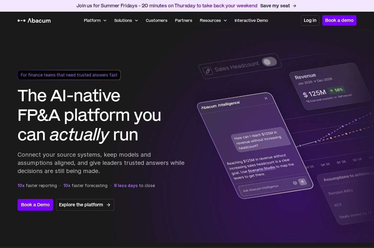 Abacum screenshot