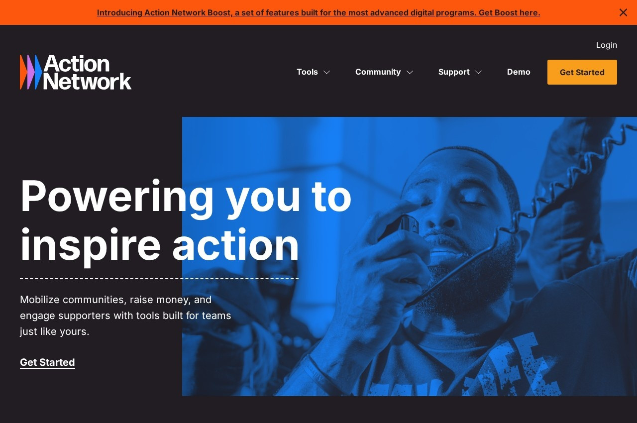 Action Network screenshot