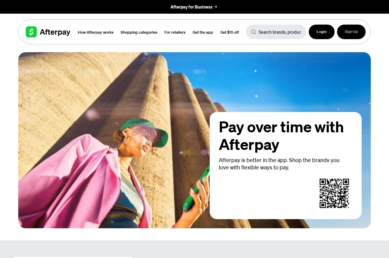 Afterpay screenshot