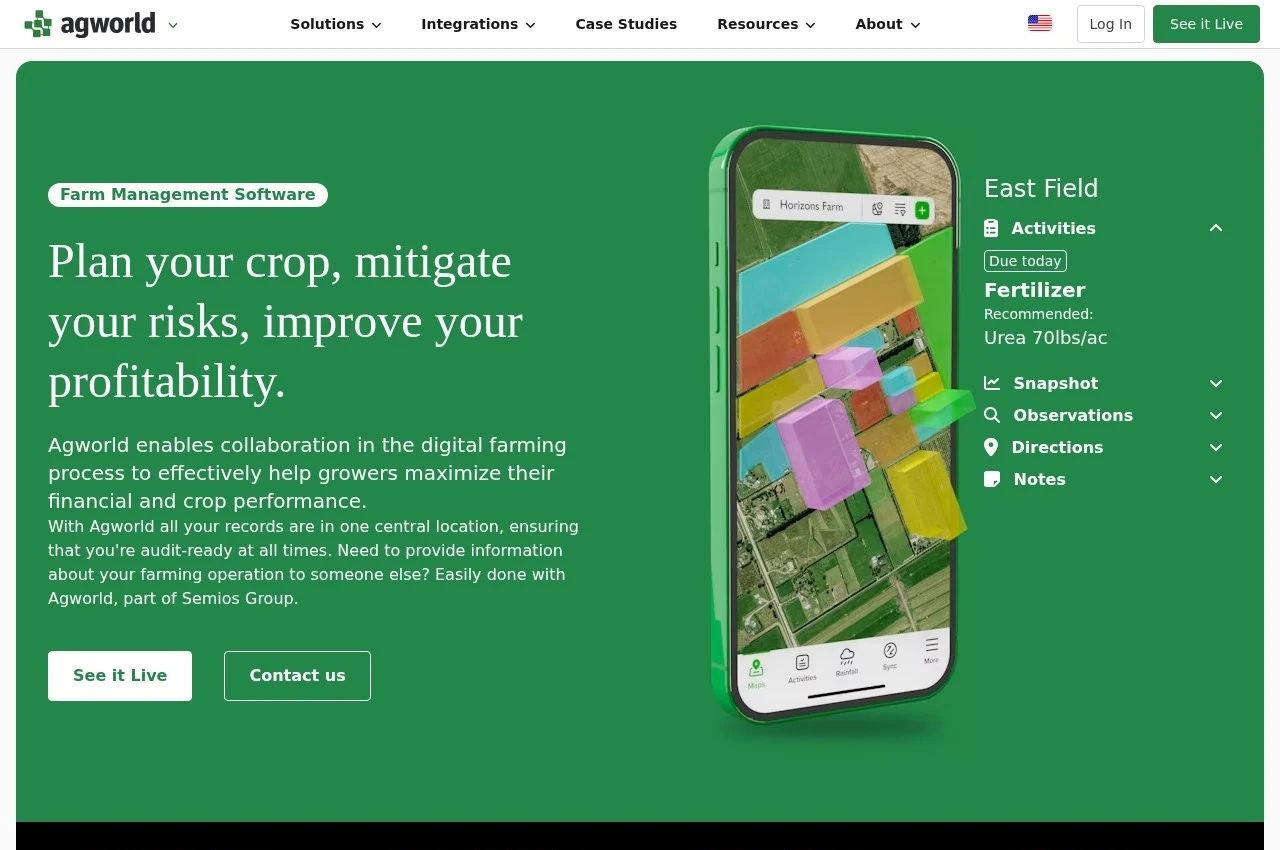 Agworld screenshot