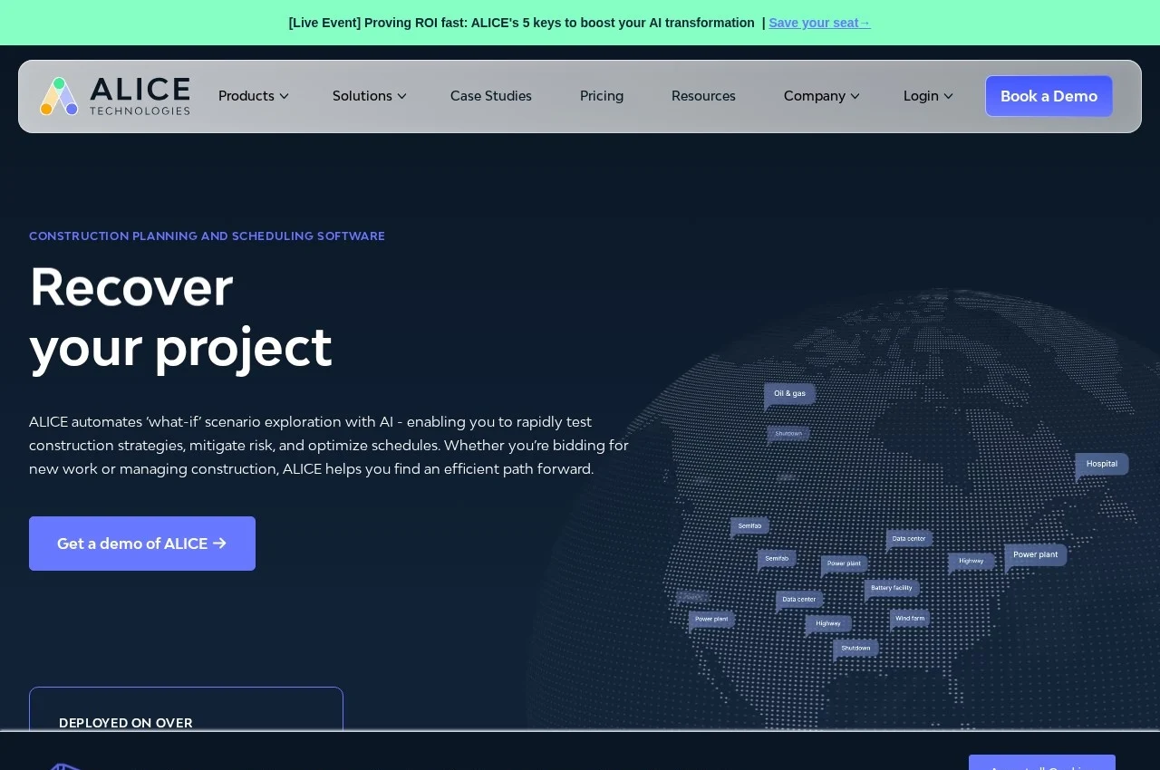 ALICE Technologies screenshot