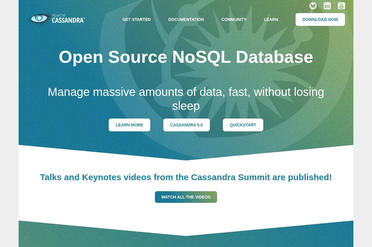 Apache Cassandra screenshot