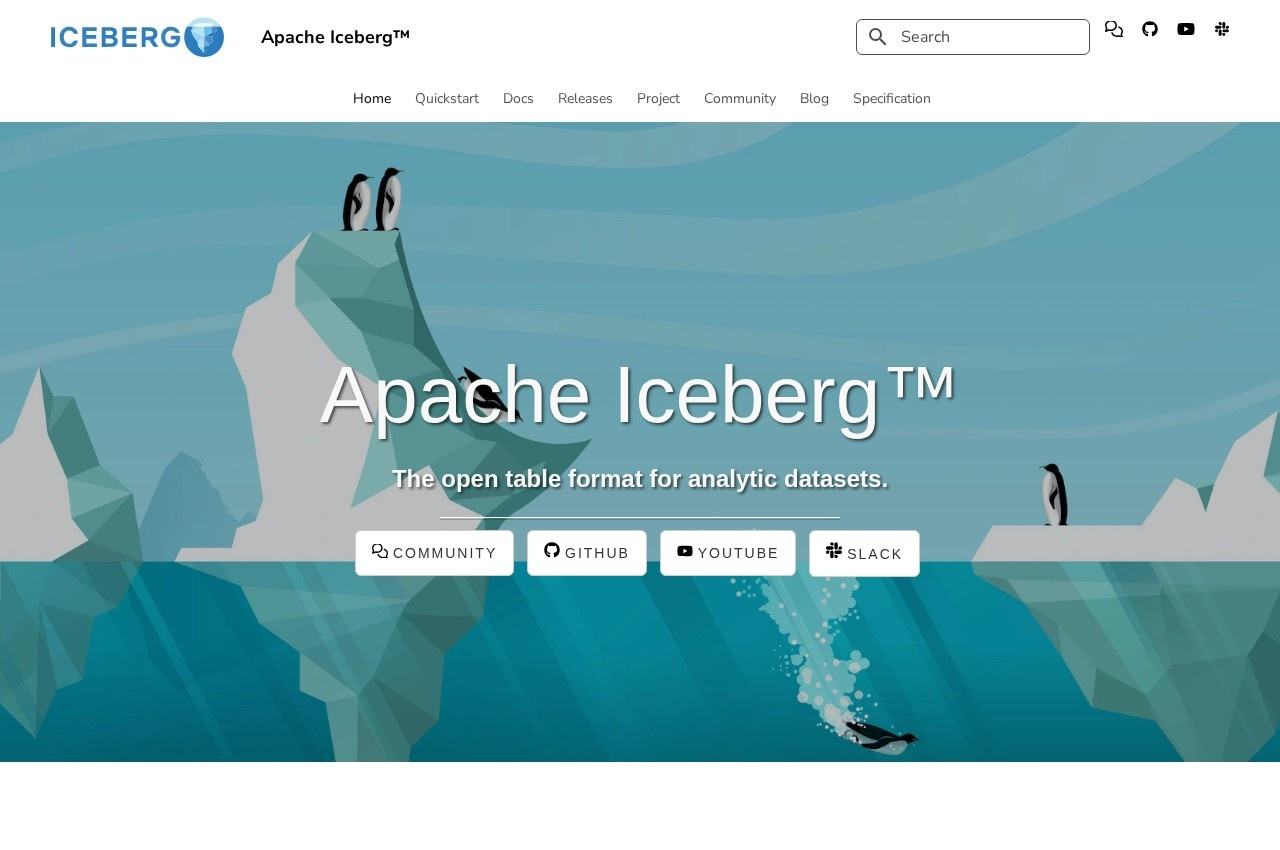 Apache Iceberg screenshot