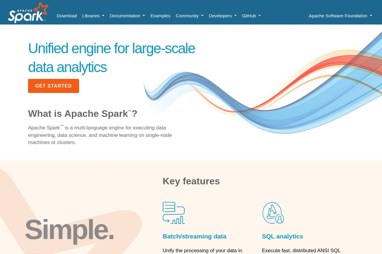 Apache Spark screenshot