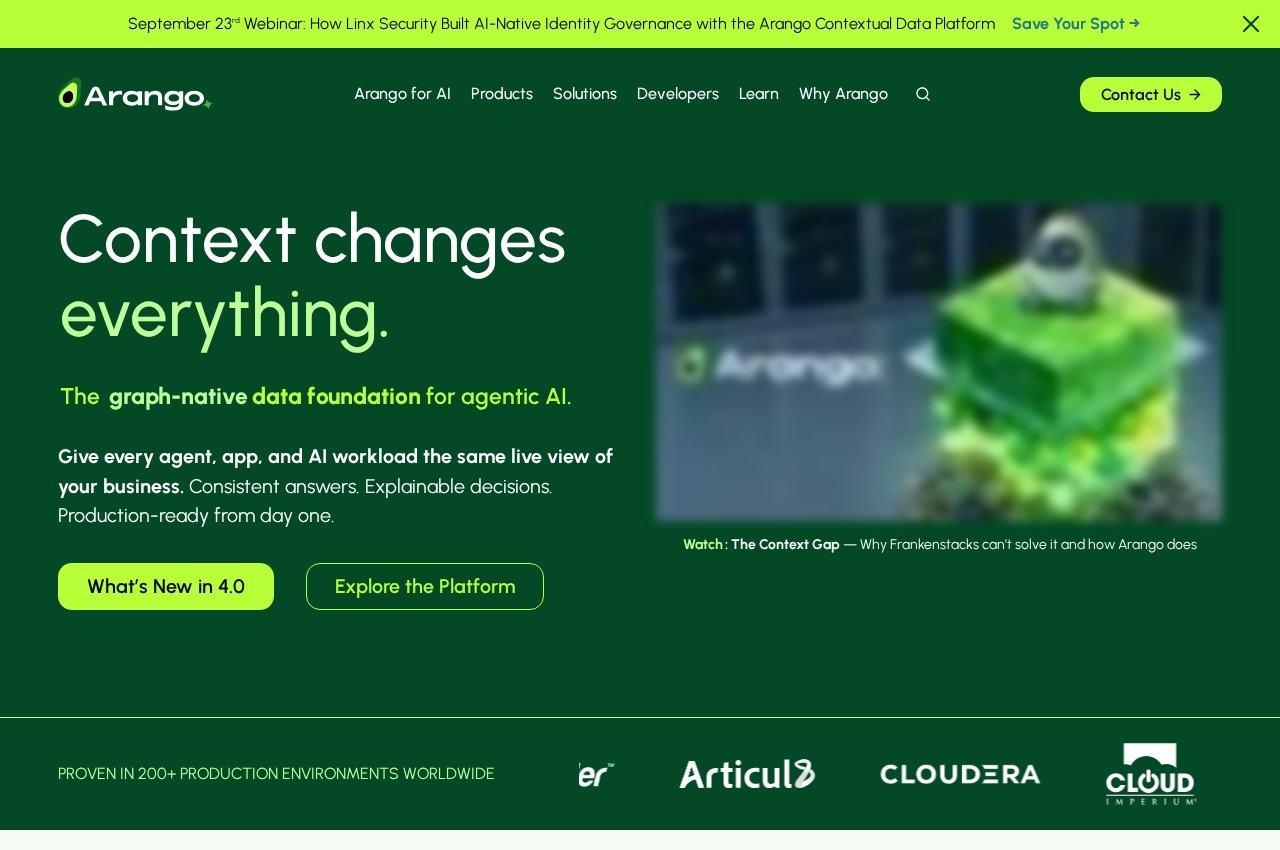 ArangoDB screenshot