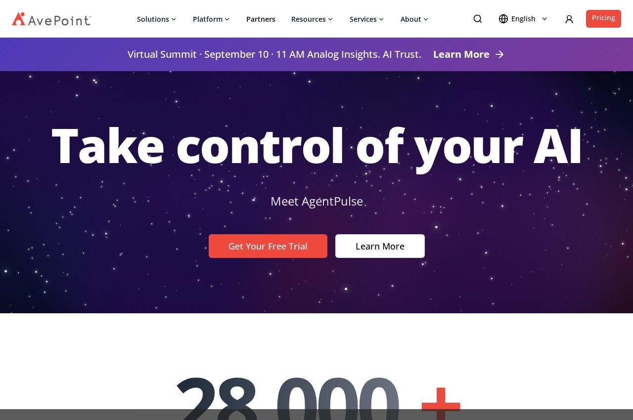 AvePoint screenshot
