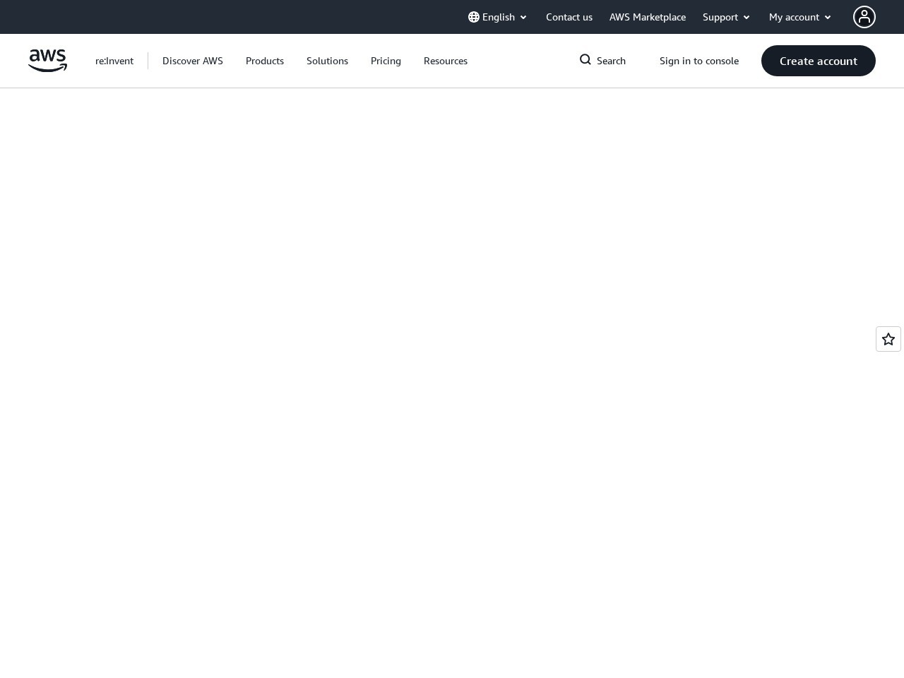 AWS IoT SiteWise screenshot