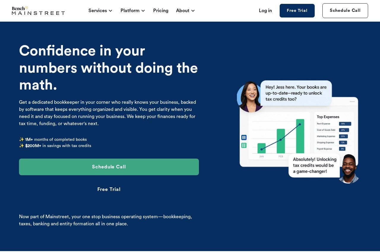 Bench screenshot