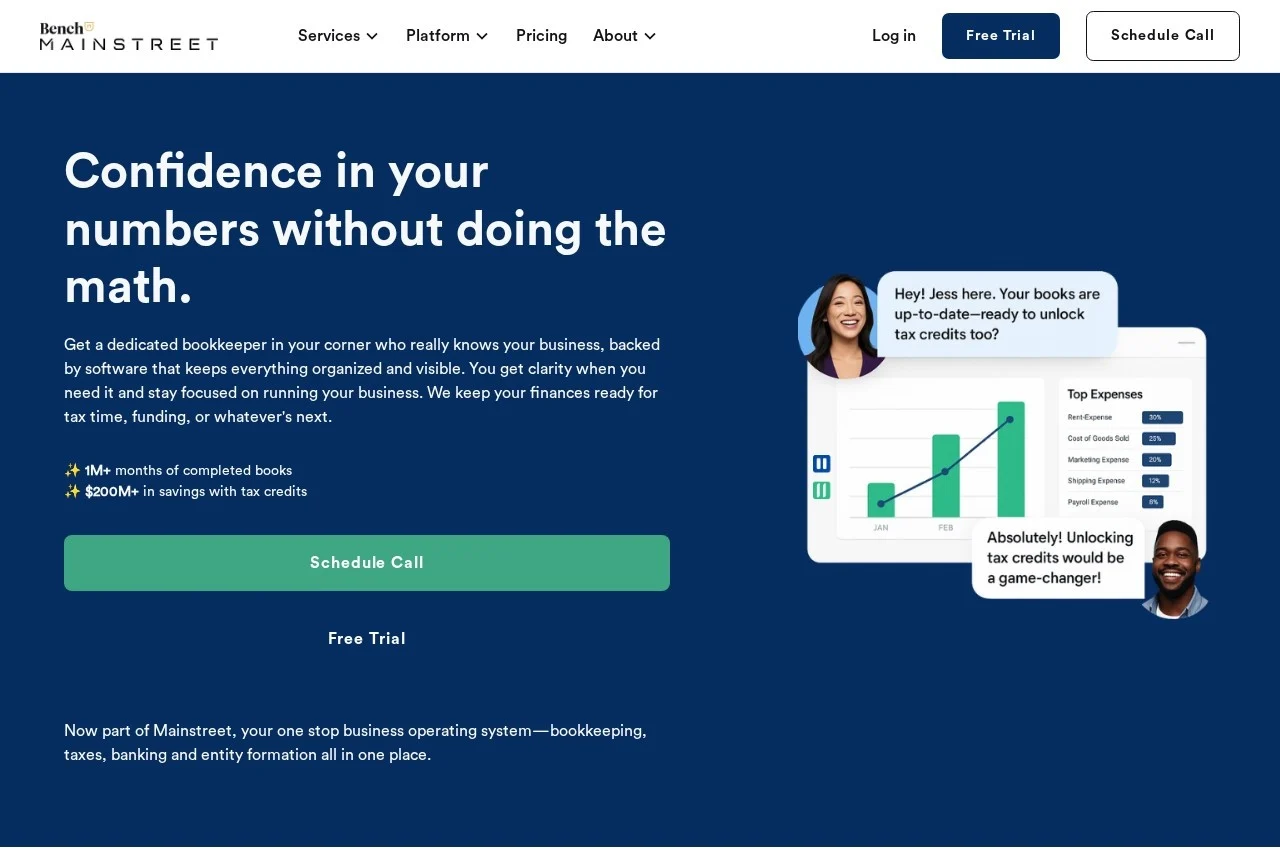 Bench screenshot