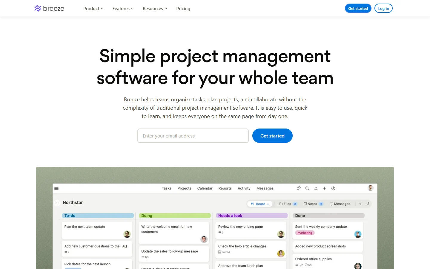 Breeze screenshot