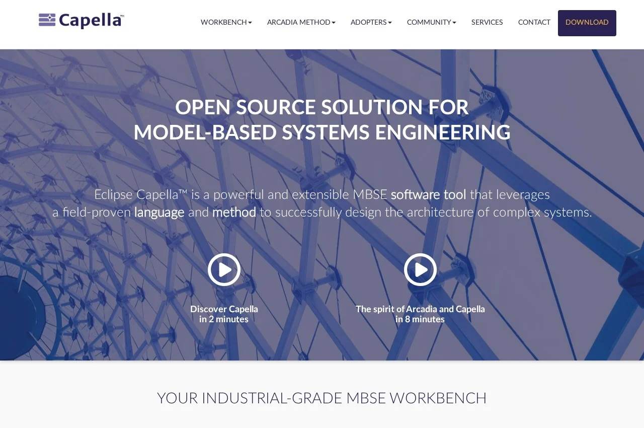 Capella screenshot